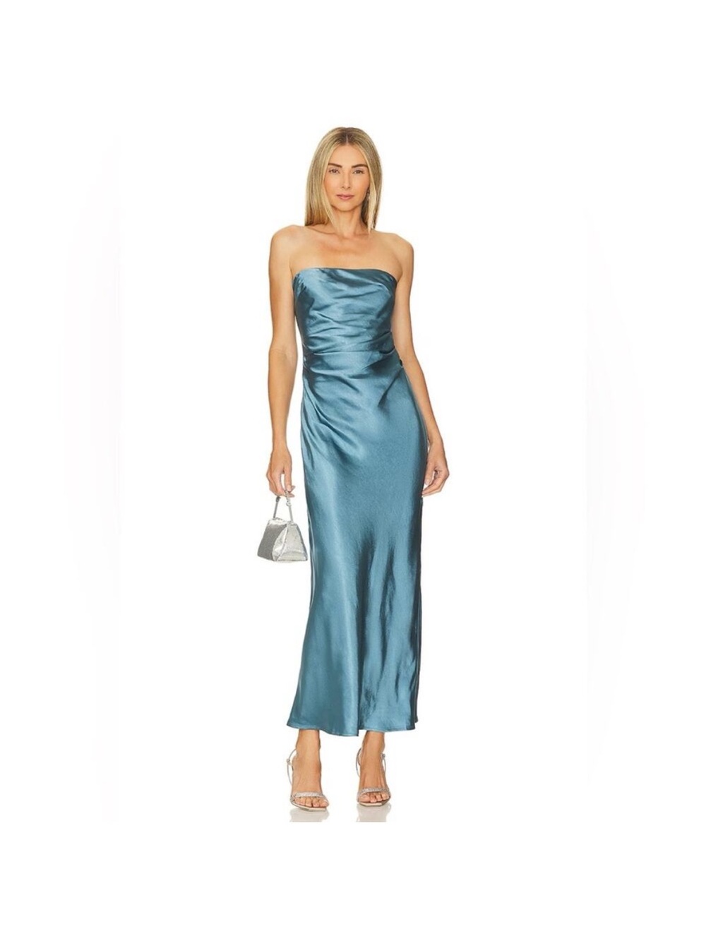 Runaway The Label Kristine Dress in Steel, Size S